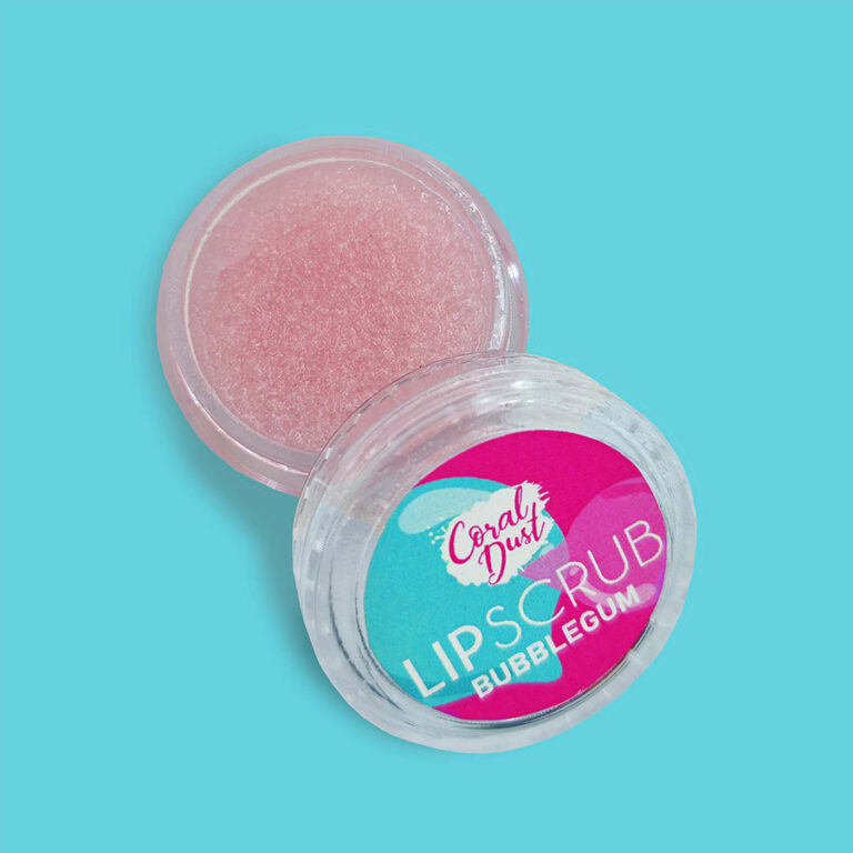 Lip Scrub Bubble Gum Coral Dust